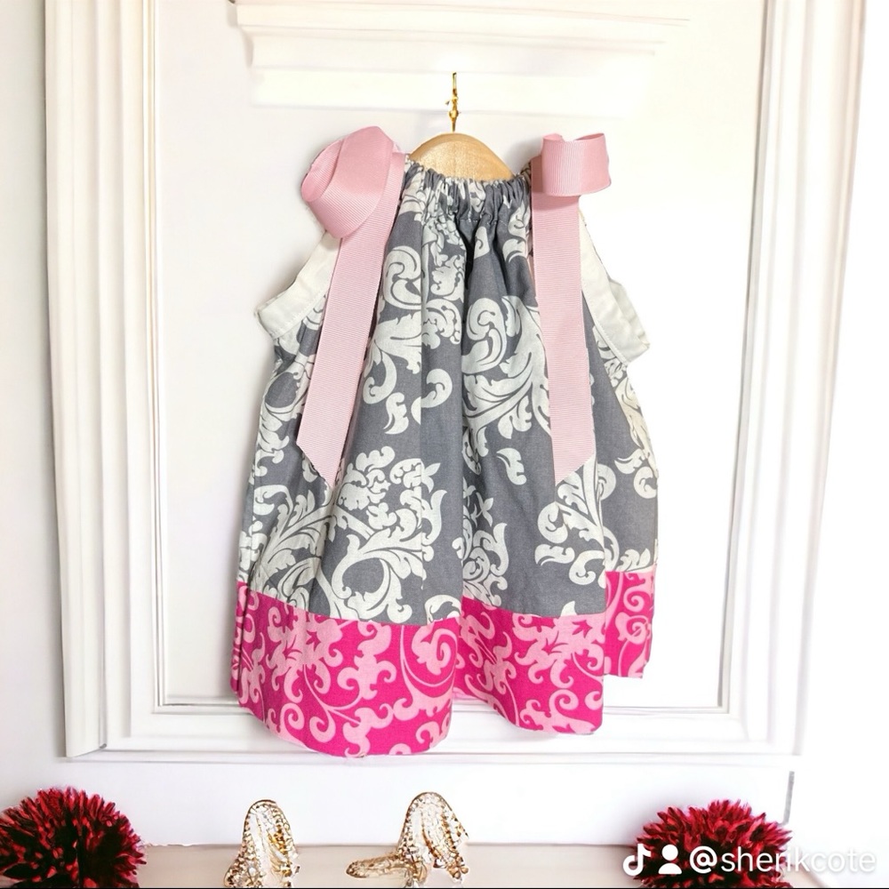 3 to 6 month old, handmade, pillowcase dress.  New